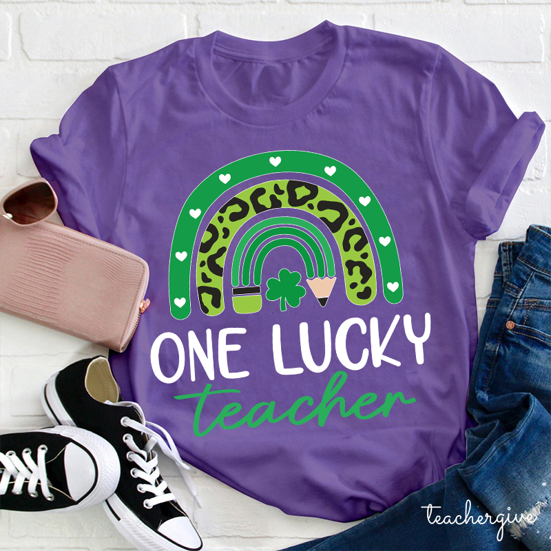 One Lucky Teacher T-Shirt