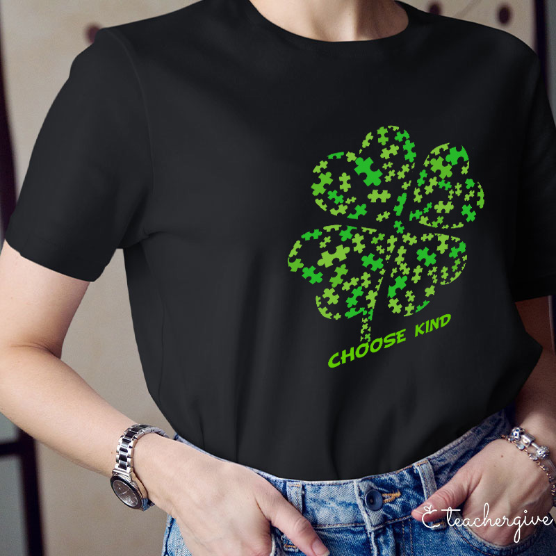 Choose To Be Kind Teacher T-Shirt
