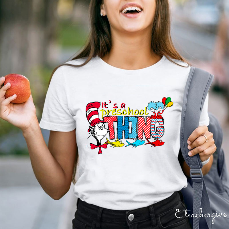 Personalized It's A School Thing Teacher T-Shirt