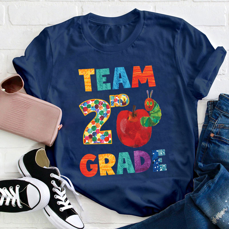 Personalized Grade Team Teacher T-Shirt