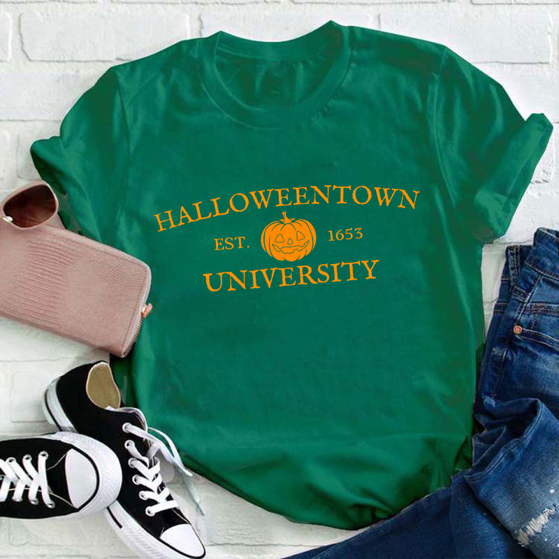 Halloween Town University Teacher T-Shirt