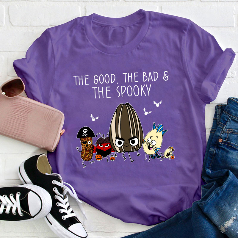 The Good The Bad The Spooky Teacher T-Shirt