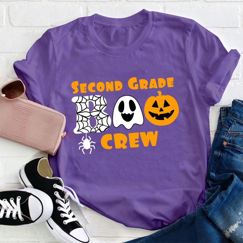 Personalized Grade Happy Halloween Teacher T-Shirt