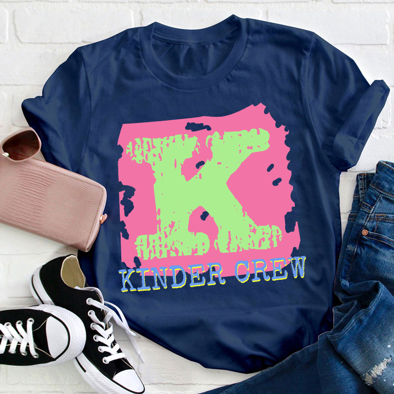 Personalized Grade Crew Teacher T-Shirt