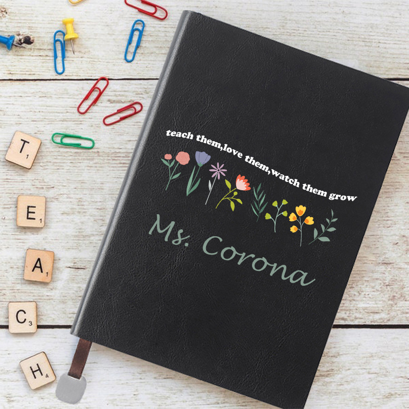 LatestPersonalized Teach Them Love Learn  Notebook for Sale-Teachersgram