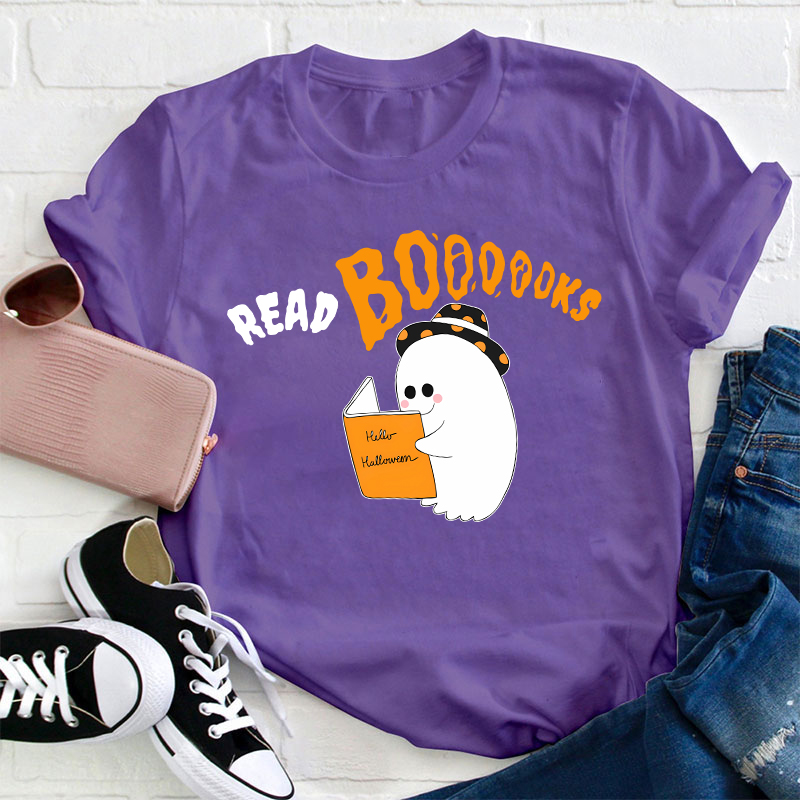 Read Booooks Teacher T-Shirt