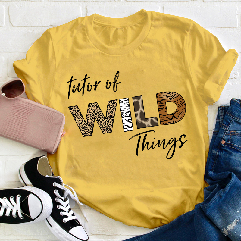 Personalized Principal of Wild Things Teacher T-Shirt