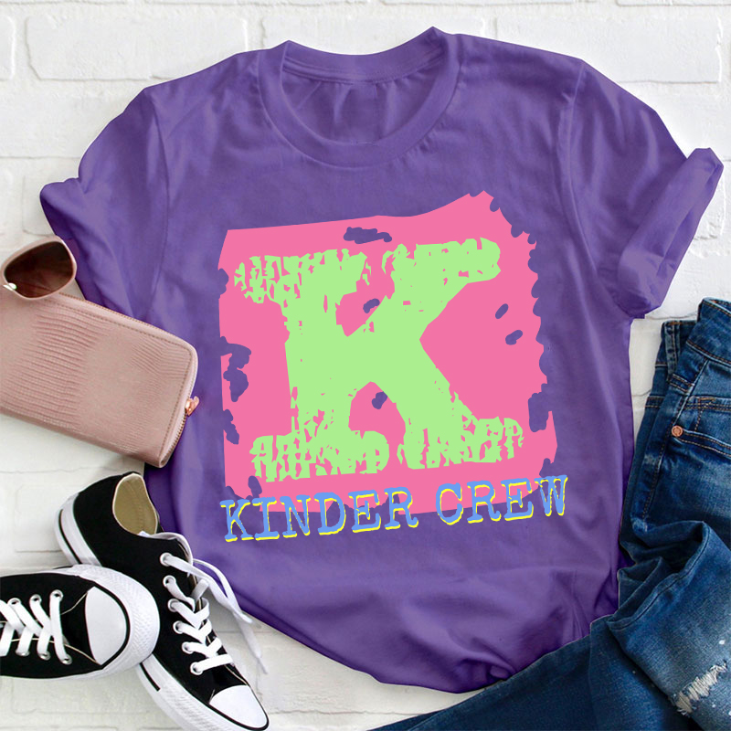 Personalized Grade Crew Teacher T-Shirt