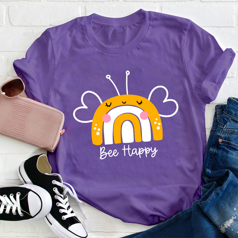 Be Happy Teacher T-Shirt