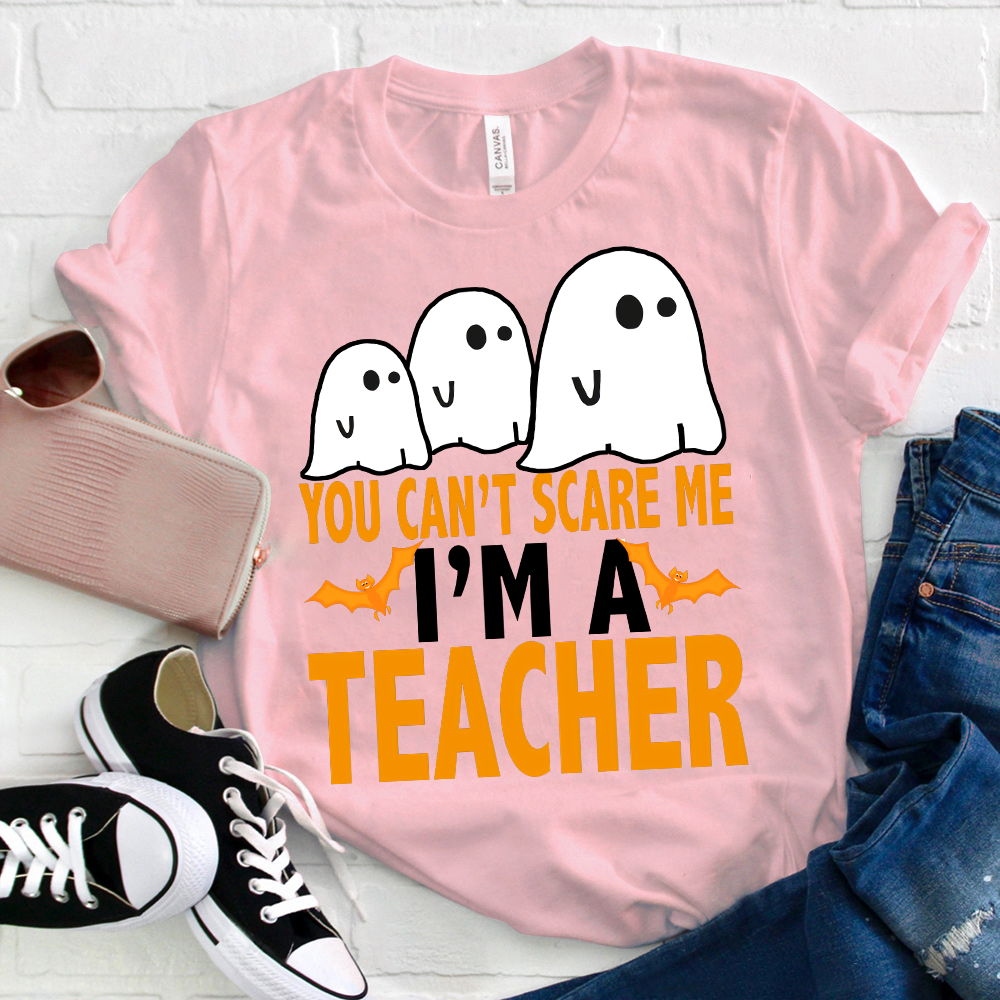 Funny Ghosts You Can't Scare Me T-Shirt