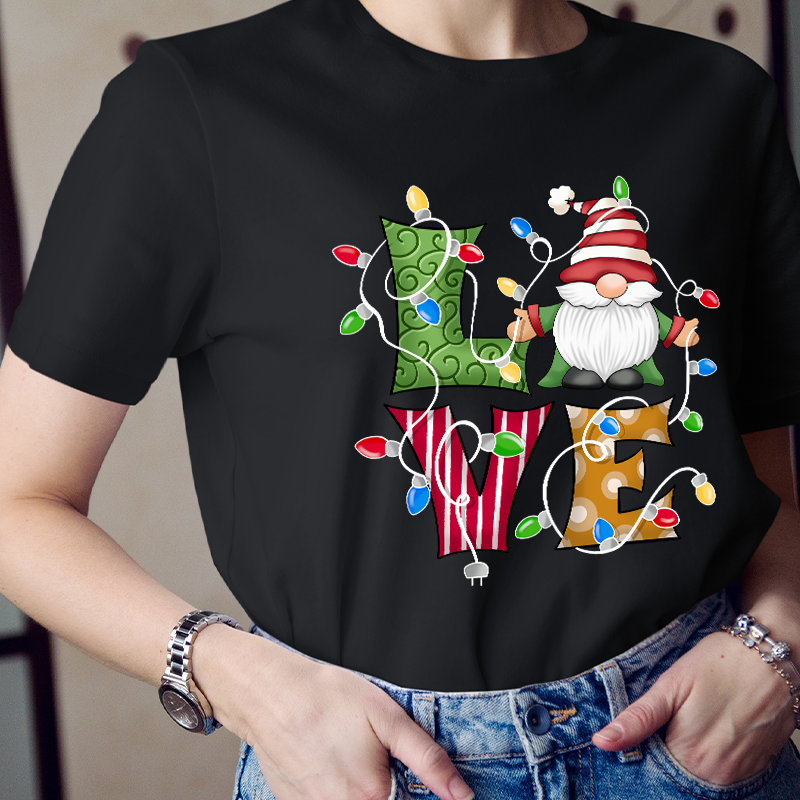 Love Gnomes Teacher T-Shirt