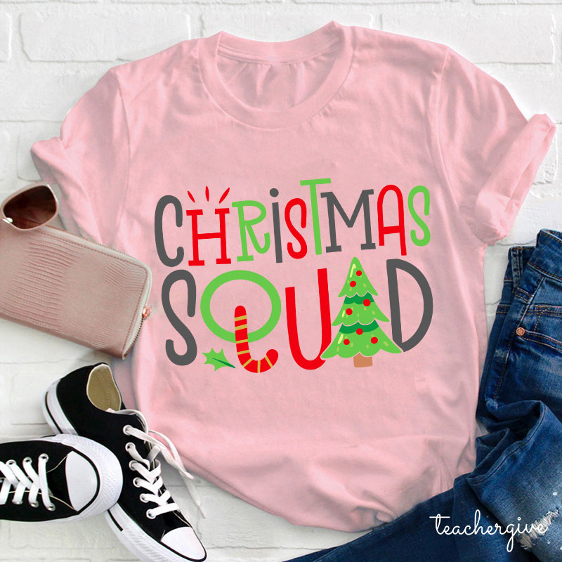 Christmas Squad Teacher T-Shirt