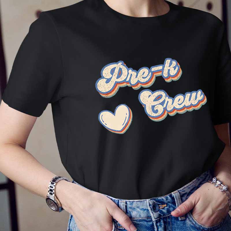 Personalized Grade Iridescent Shade Teacher T-Shirt