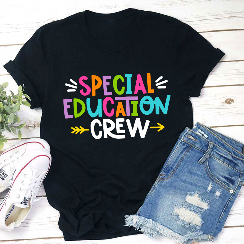 LatestSpecial Education Crew Teacher T-Shirt for Sale-Teachersgram