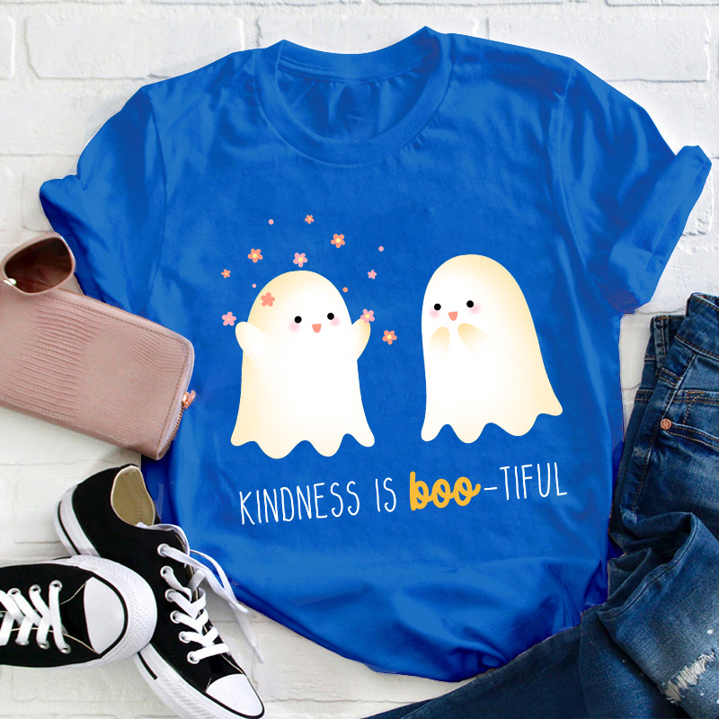 Kindness Is Boo Tiful Teacher T-Shirt