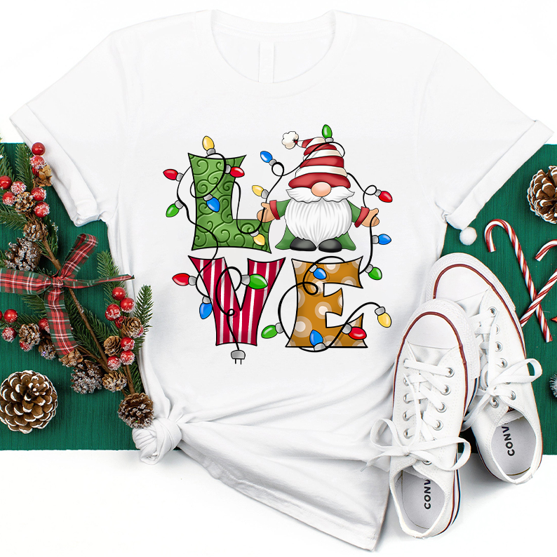 Love Gnomes Teacher T-Shirt