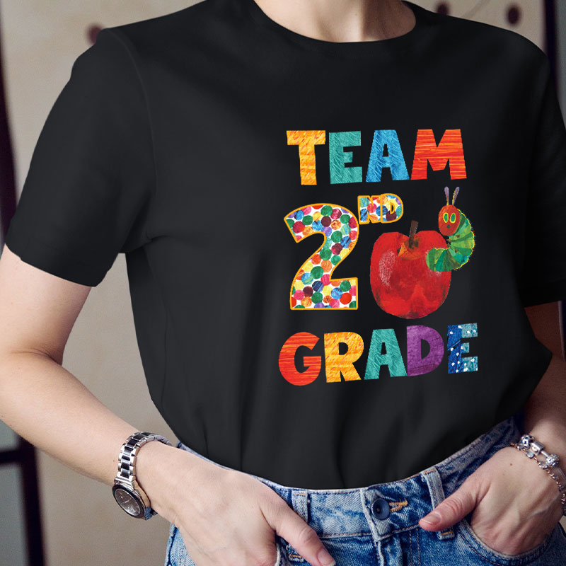 Personalized Grade Team Teacher T-Shirt
