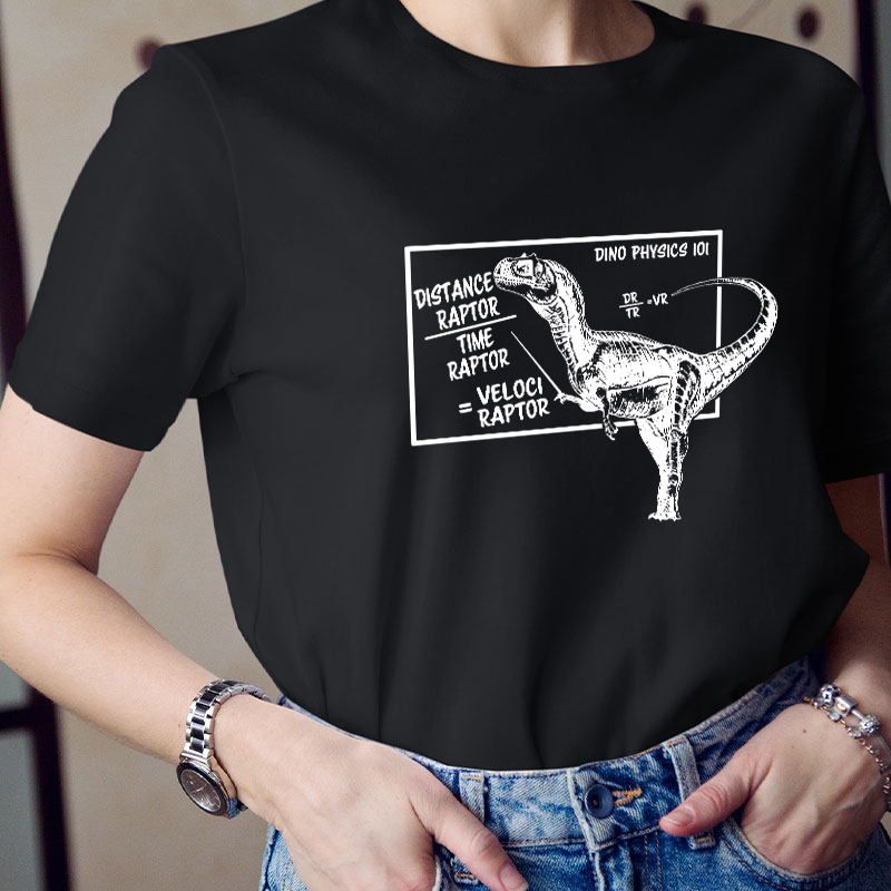 Dino Physics Teacher T-Shirt