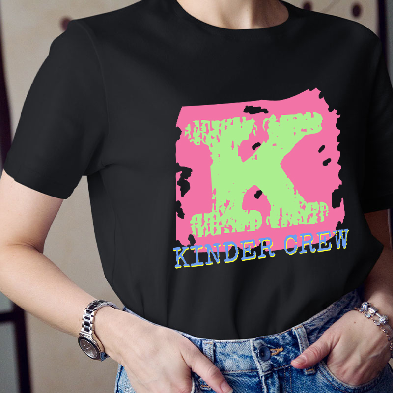 Personalized Grade Crew Teacher T-Shirt