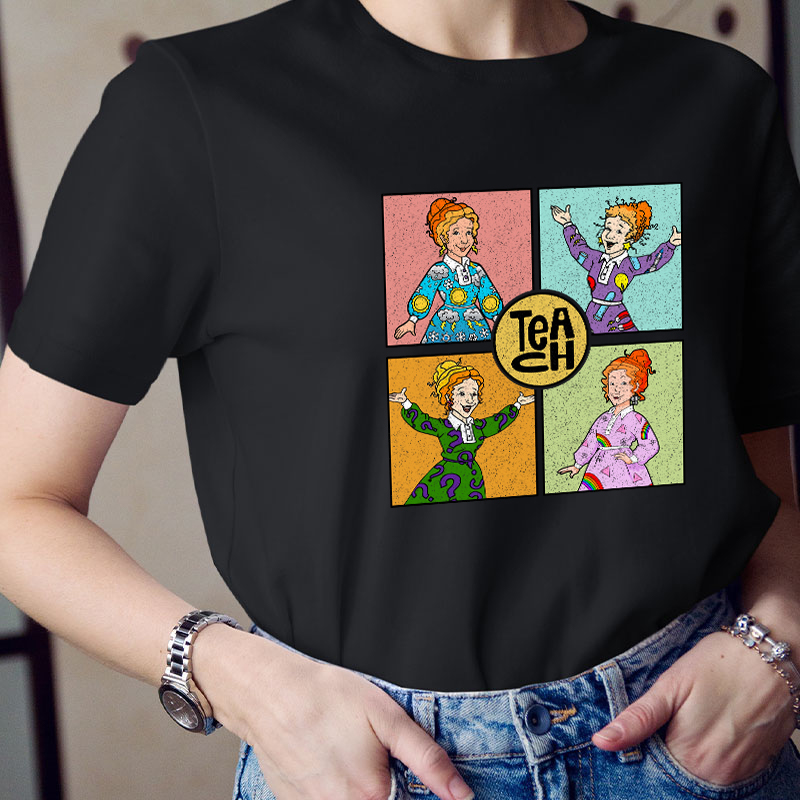 Teach Magic School Bus Teacher T-Shirt