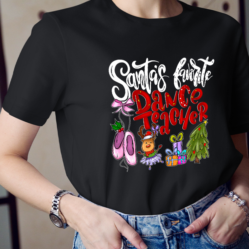 Santa's Dance Teacher T-Shirt