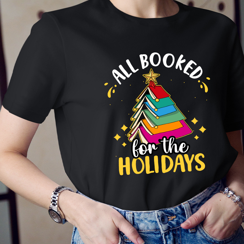 All Booked For The Holidays T-Shirt