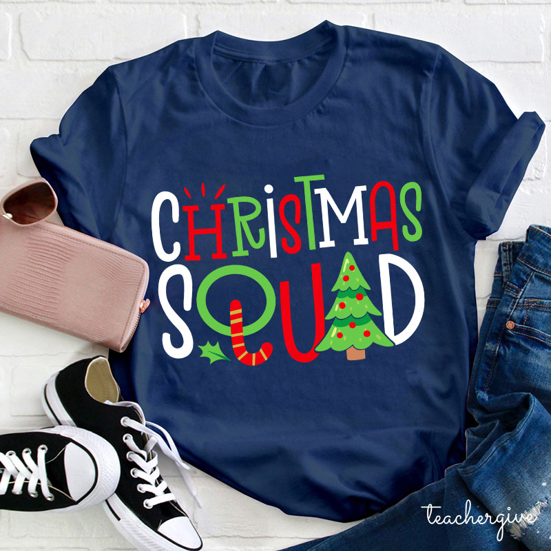 Christmas Squad Teacher T-Shirt