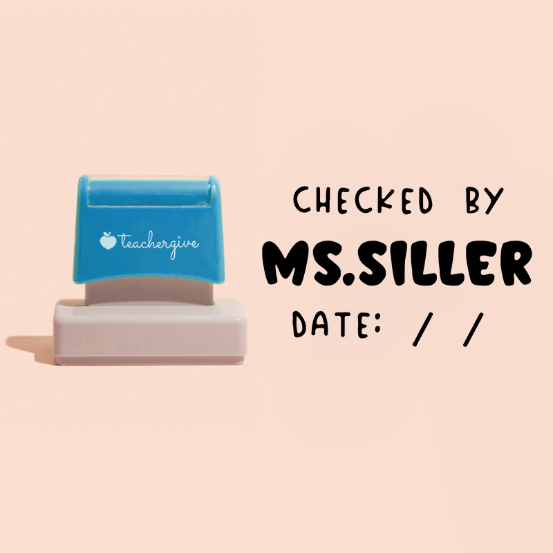 LatestPersonalized Checked And Dated Stamp for Sale-Teachersgram