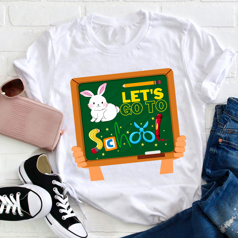 Rabbit Back To School T-Shirt