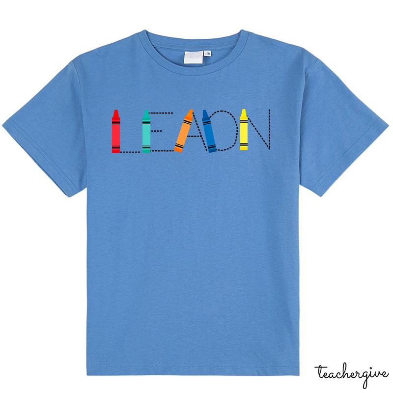 Personalized Name Crayons Letters Kids T-Shirt