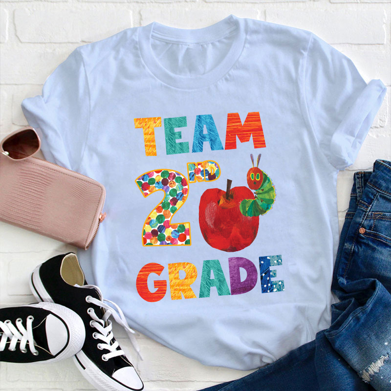 Personalized Grade Team Teacher T-Shirt
