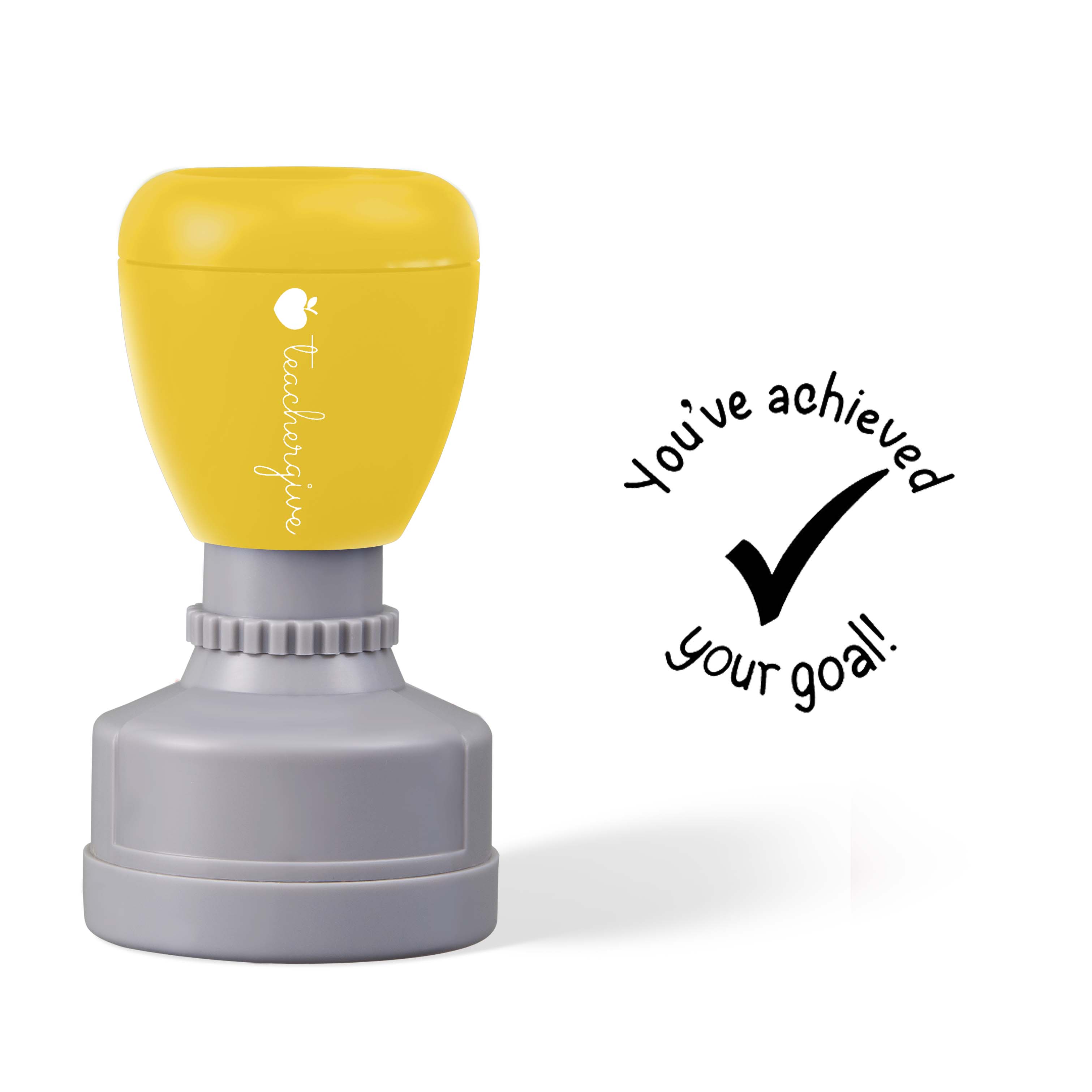 You've Achieved Your Goal Teacher Stamp