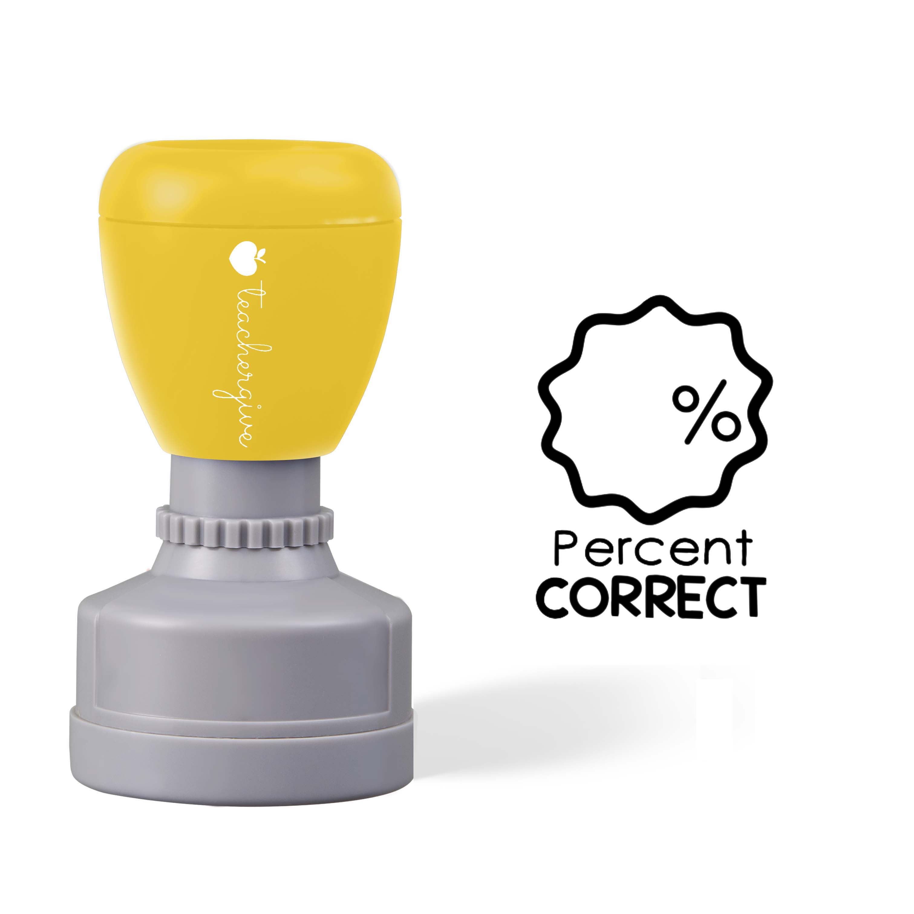 Percent Correct Teacher Stamp