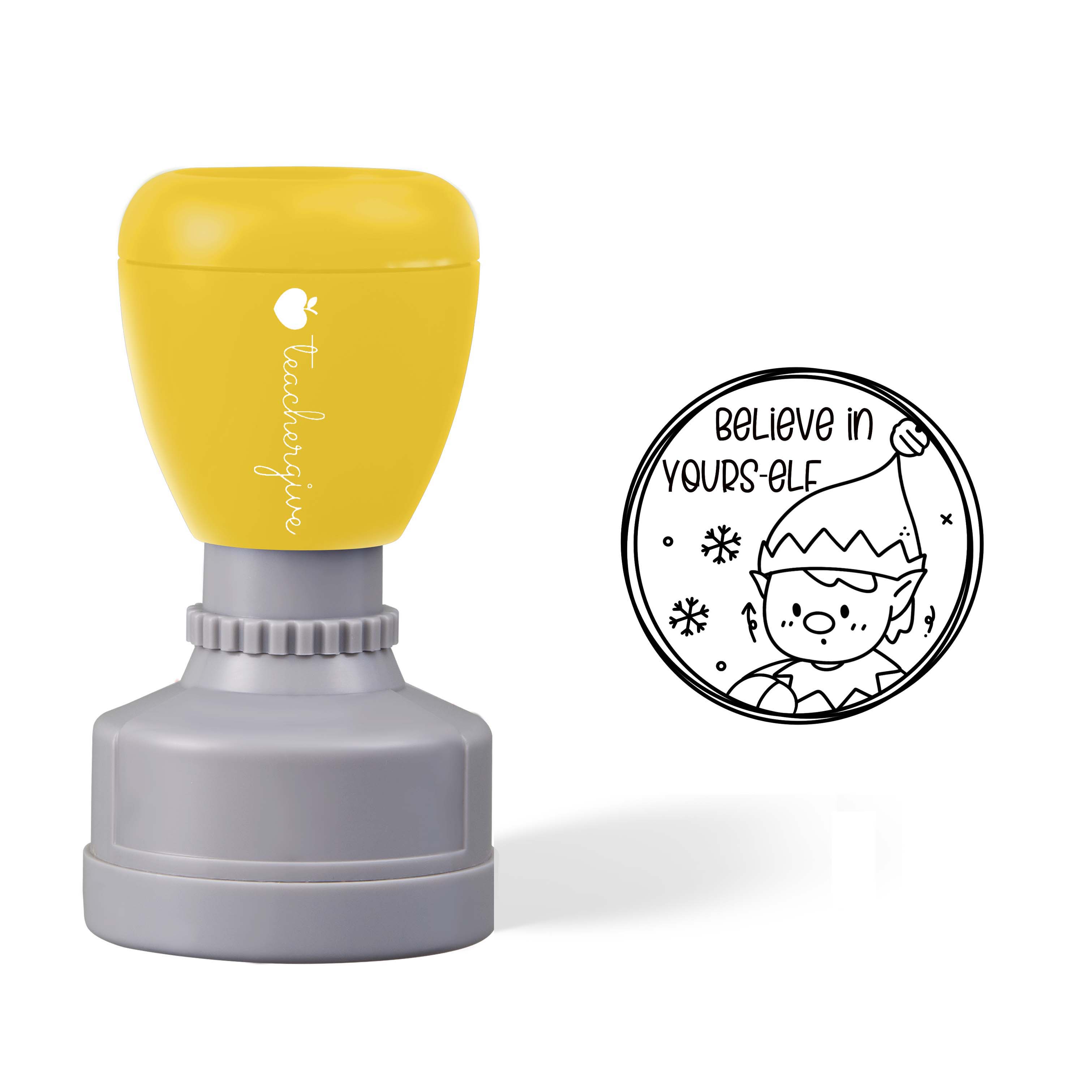 Believe In Yours-elf Teacher Stamp