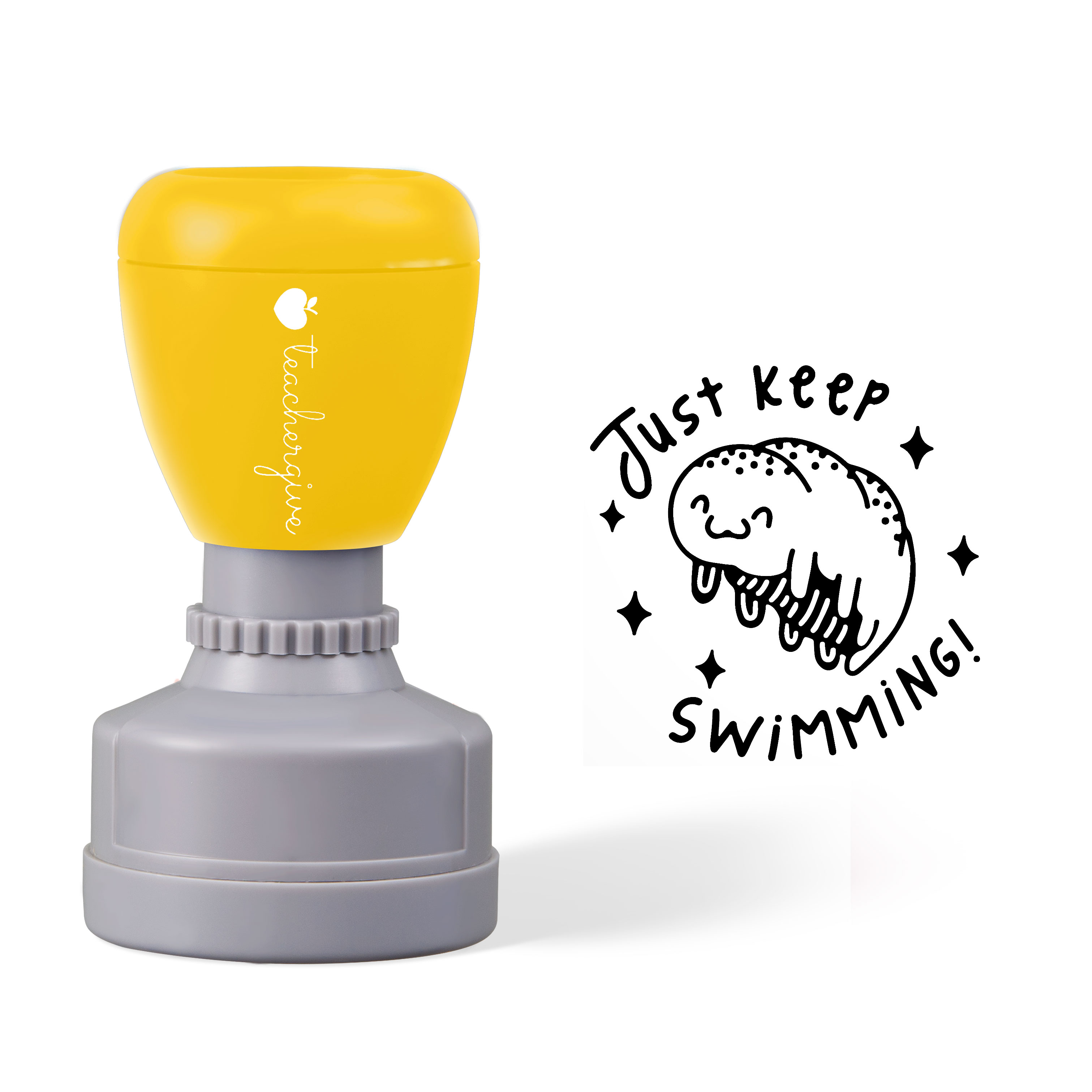 Just Keep Swimming Stamp