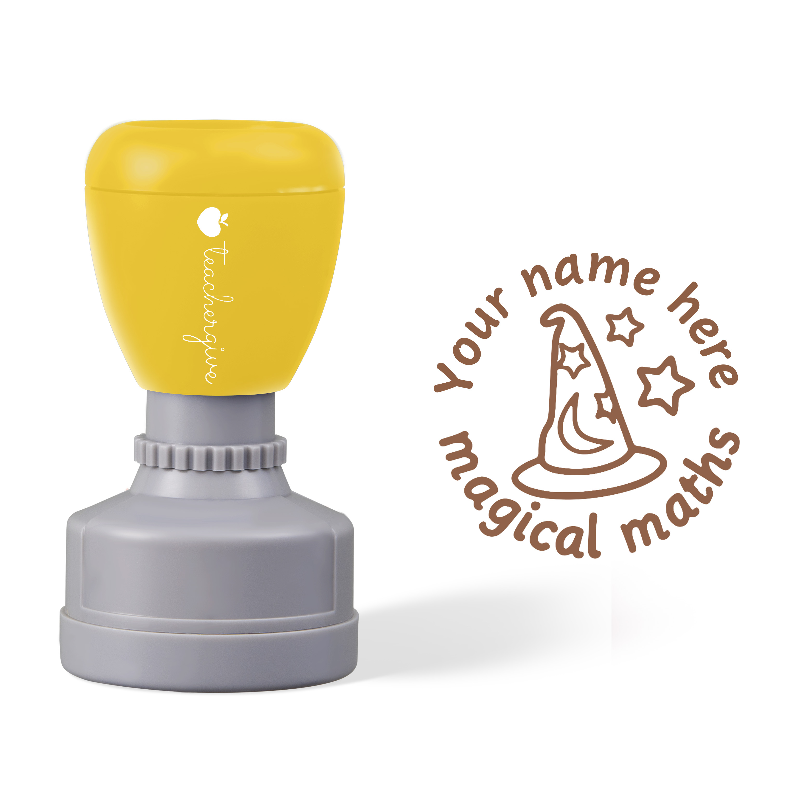 Personalized Magical Maths Stamp