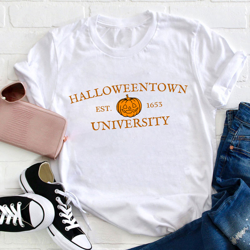 Halloween Town University Teacher T-Shirt