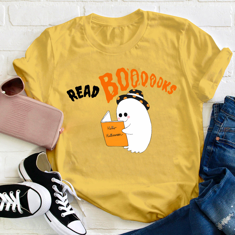 Read Booooks Teacher T-Shirt