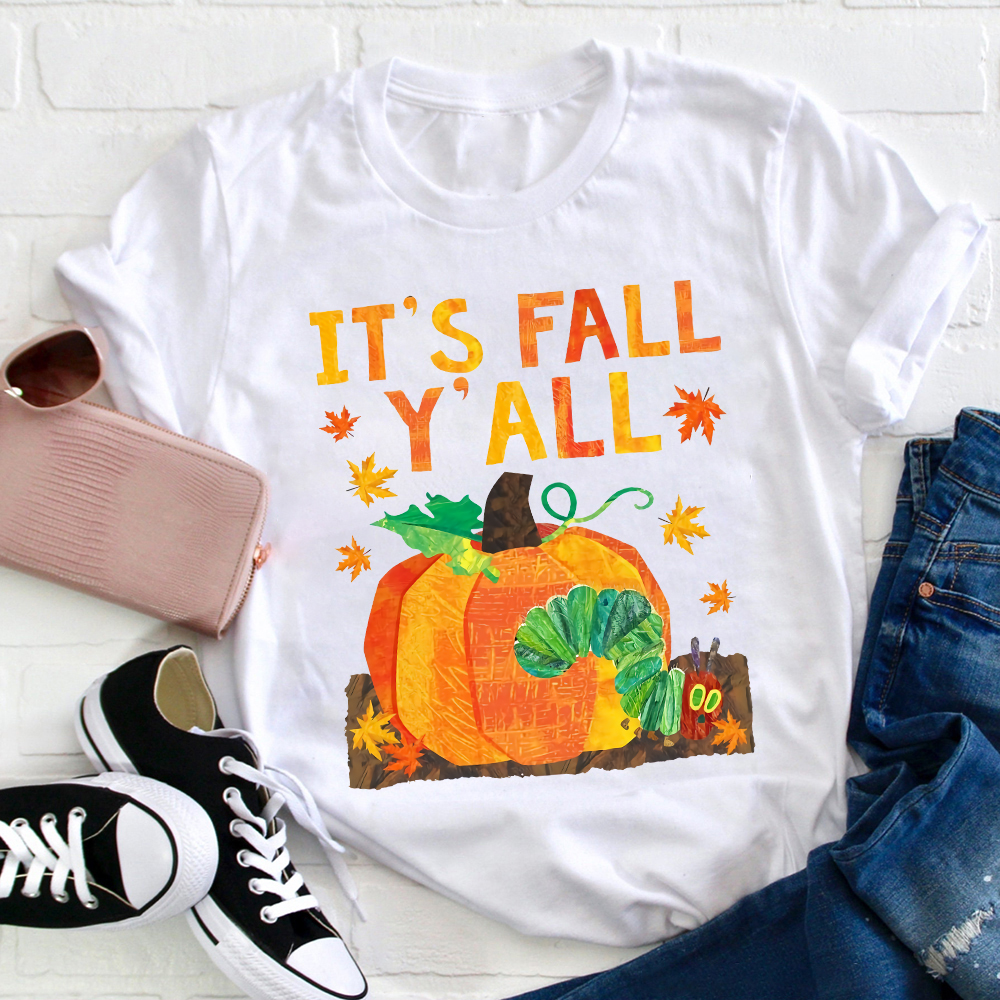 It's Fall Y'all T-Shirt Sale-Teachersgram