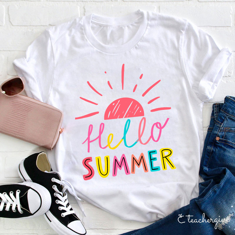 Hello Summer Teacher T-Shirt