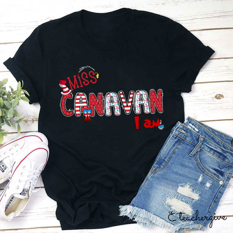 Personalized Hi Teacher T-Shirt