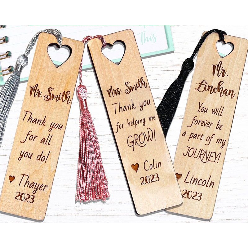 Personalized Thank You Ever So Much Teacher Bookmark