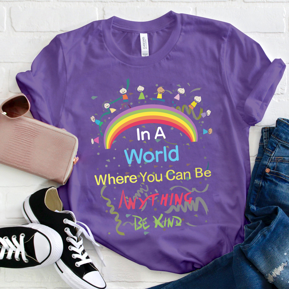 Be Kind Rainbow T-Shirt