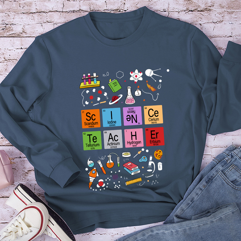 Science Teacher Long Sleeve T-Shirt