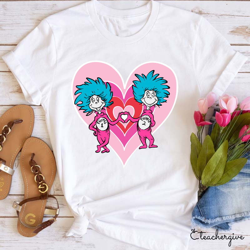 Love Will Always Surround You Teacher T-Shirt