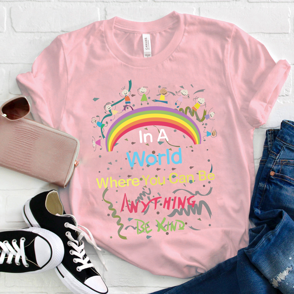 Be Kind Rainbow T-Shirt