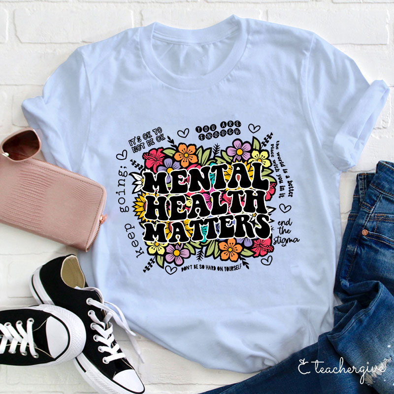 It' Ok Not Be Ok Teacher T-Shirt