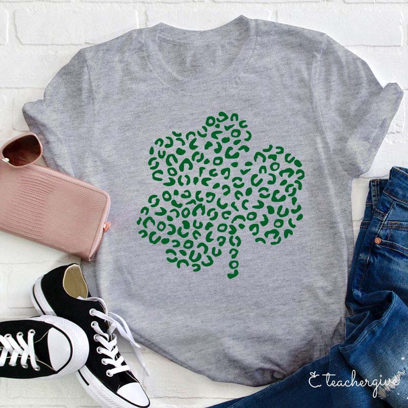 Clover St. Patrick's Day Teacher T-Shirt
