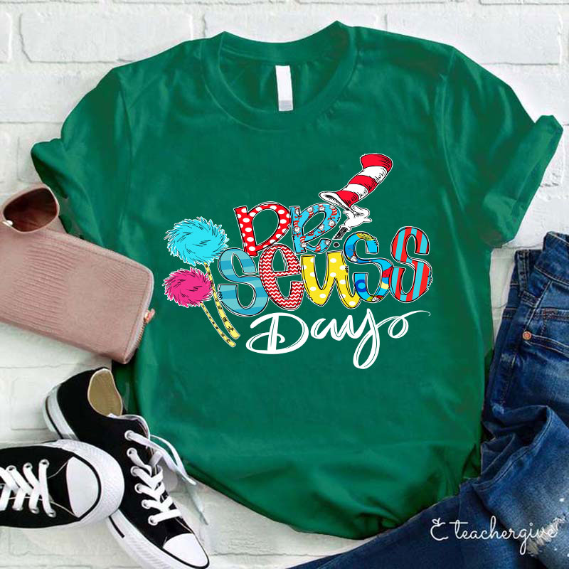 Dr. Seuss Day Teacher T-Shirt