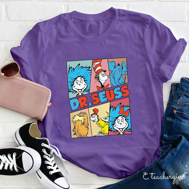 Dr. Seuss Squad Teacher T-Shirt